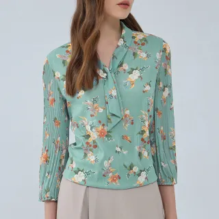 【ILEY 伊蕾】金屬覆膜雪紡不規則拼接長裙(綠；M-XL；1243072250) 歷史價格詳細信息