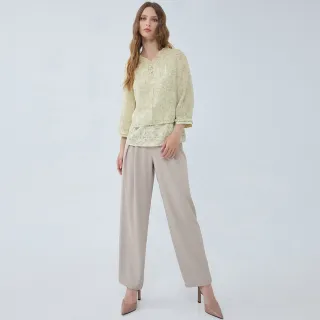 【ILEY 伊蕾】金屬覆膜雪紡不規則拼接長裙(綠；M-XL；1243072250) 歷史價格詳細信息