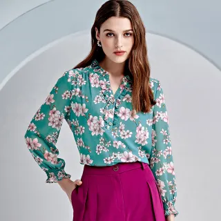 【ILEY 伊蕾】復古雪花菱格紋提織針織背心(綠色；M-XL；1233015737) 歷史價格詳細信息