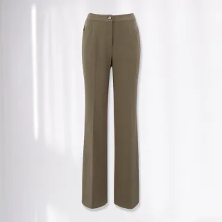 【ILEY 伊蕾】修身經典斜紋布直筒褲(深咖色；M-2L；1233026528) 價格比較,價格查詢,歷史價格詳細信息