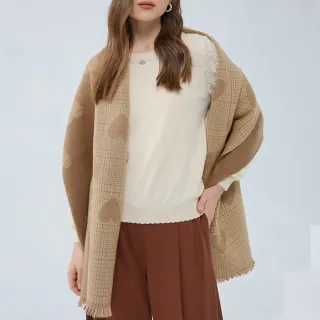 【ILEY 伊蕾】俏皮豹紋愛心絲光棉上衣(咖色；M-2L；1232181210) 歷史價格詳細信息