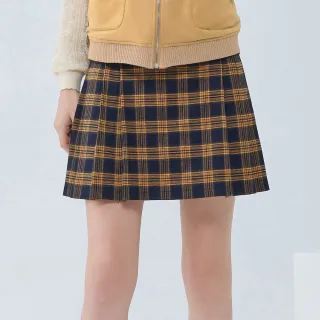 【ILEY 伊蕾】學院風格紋造型剪接垂墜荷葉褲裙(灰色；M-XL；1223422402) 歷史價格詳細信息