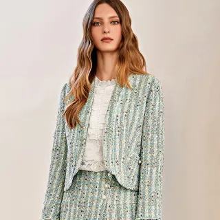 【ILEY 伊蕾】宮廷感重工蕾絲上衣(白色；M-XL；1233021852) 歷史價格詳細信息