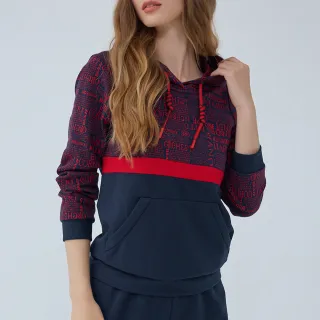 【ILEY 伊蕾】街頭時髦女人羅馬布連帽上衣(桔色；M-XL；1234211001) 歷史價格詳細信息