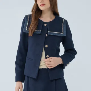 【ILEY 伊蕾】小香貼布燙金質感印花高含棉上衣(黃色；M-XL；1223071224) 歷史價格詳細信息