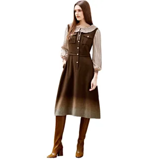 【ILEY 伊蕾】古典花卉印花透氣雪紡上衣1222181419(深藍) 歷史價格詳細信息