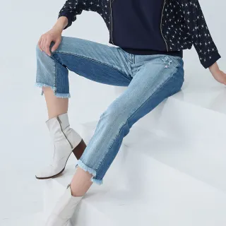 【ILEY 伊蕾】星空雪紡拼接H型洋裝(深藍色；M-2L；1233077416) 歷史價格詳細信息