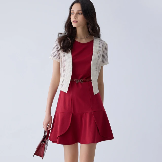 【ILEY 伊蕾】涼感針織簡約條紋上衣(卡其色；M-XL；1242175003) 歷史價格詳細信息