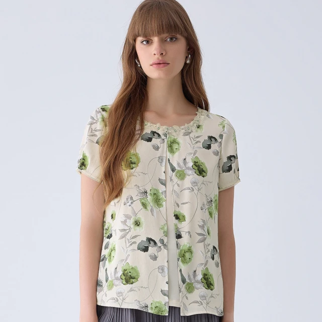 【ILEY 伊蕾】活潑小刺蝟緹花造型修身針織上衣1214075007(灰/紅) 歷史價格詳細信息