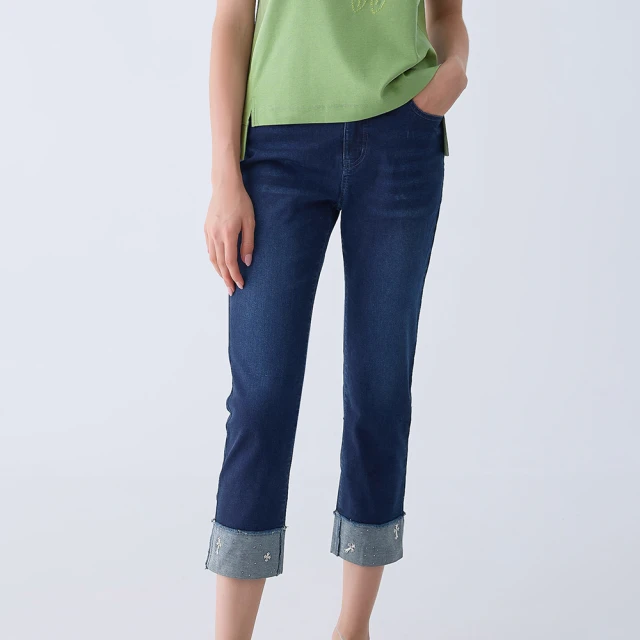 【ILEY 伊蕾】牛仔印花假兩件式短版上衣(藍色；M-XL；1232071228) 歷史價格詳細信息