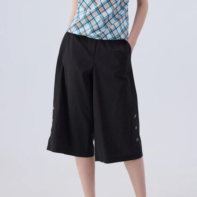 【ILEY 伊蕾】都會時髦開衩膝下裙(鐵灰色；M-XL；1234012112) 歷史價格詳細信息