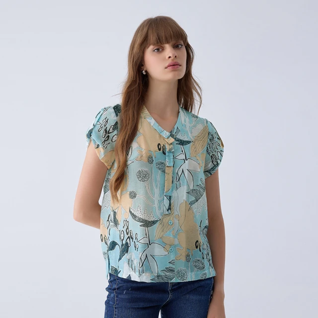 【ILEY 伊蕾】涼感針織簡約條紋上衣(卡其色；M-XL；1242175003) 歷史價格詳細信息