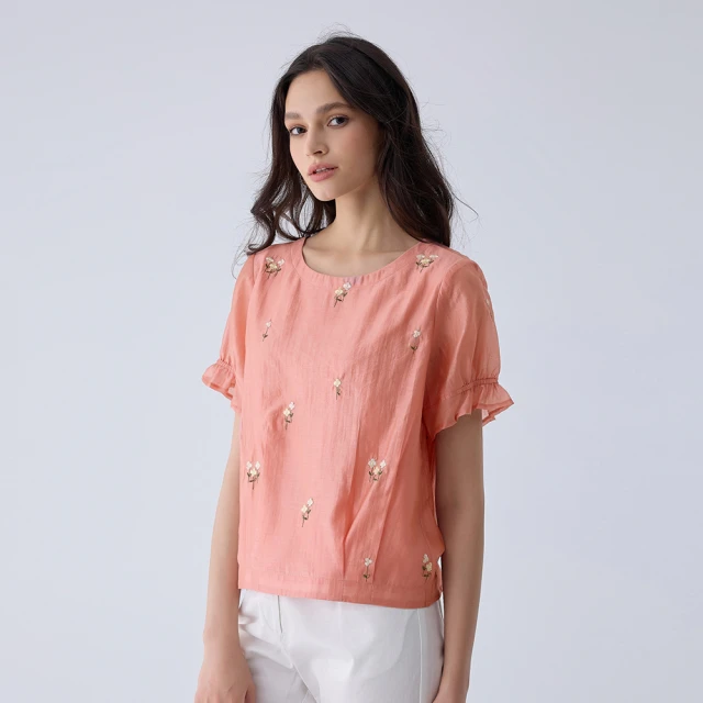 【ILEY 伊蕾】涼感針織簡約條紋上衣(卡其色；M-XL；1242175003) 歷史價格詳細信息