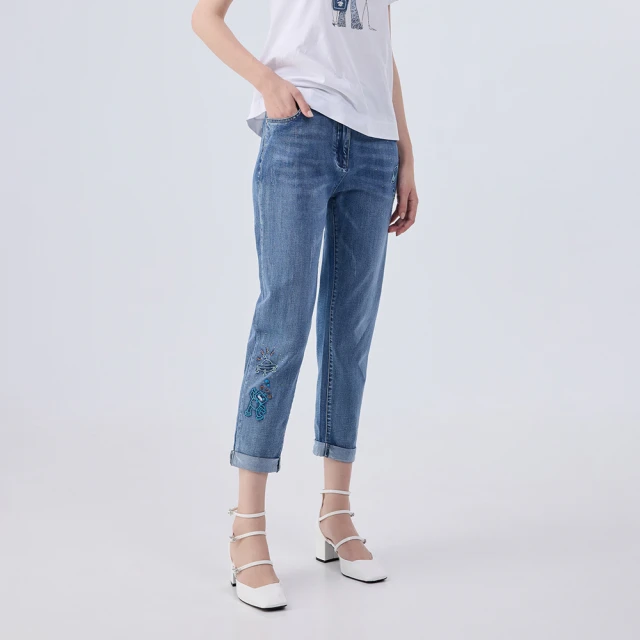 【ILEY 伊蕾】星空雪紡拼接H型洋裝(深藍色；M-2L；1233077416) 歷史價格詳細信息