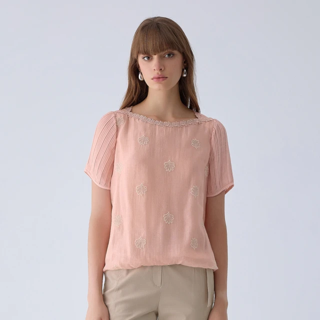 【ILEY 伊蕾】涼感針織簡約條紋上衣(卡其色；M-XL；1242175003) 歷史價格詳細信息