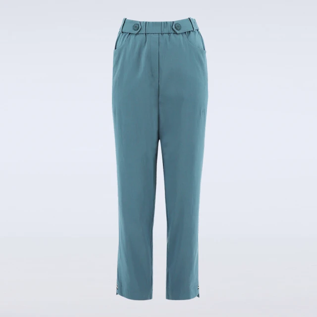 【ILEY 伊蕾】彈力壓摺荷葉造型雪紡上衣(深藍；L-3L；1243181119) 歷史價格詳細信息