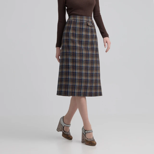 【ILEY 伊蕾】經典格紋大口袋連帽拉鍊棉質背心(藍色；M-XL；1224353602) 歷史價格詳細信息