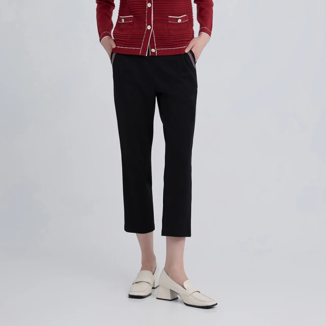 【ILEY 伊蕾】縲縈造型拼接錐形褲(鐵灰；M-2L；1244016633) 歷史價格詳細信息