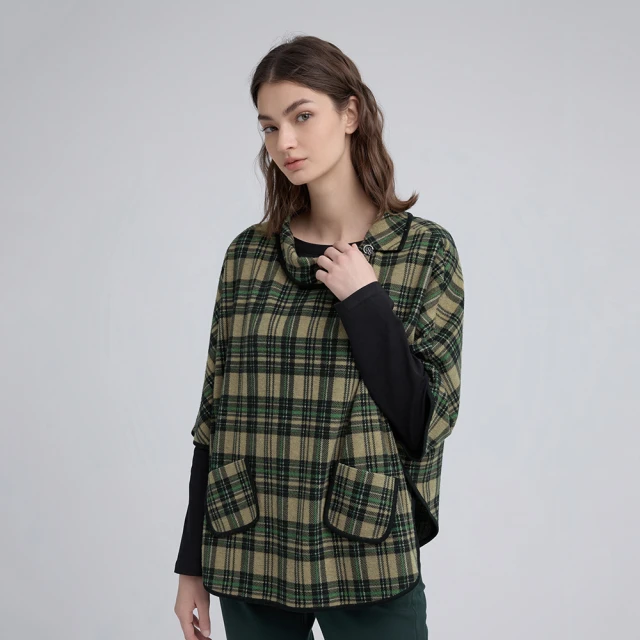 【ILEY 伊蕾】經典格紋大口袋連帽拉鍊棉質背心(藍色；M-XL；1224353602) 歷史價格詳細信息