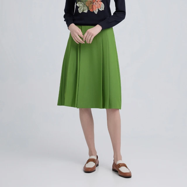 【ILEY 伊蕾】活潑小刺蝟緹花造型修身針織上衣1214075007(灰/紅) 歷史價格詳細信息