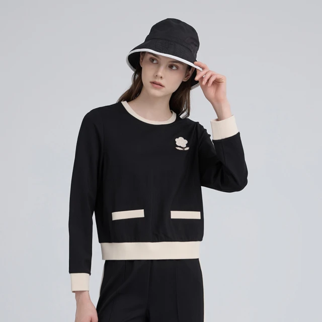 【ILEY 伊蕾】小香風提織假兩件針織衫(兩色；M-XL；1241455409) 歷史價格詳細信息