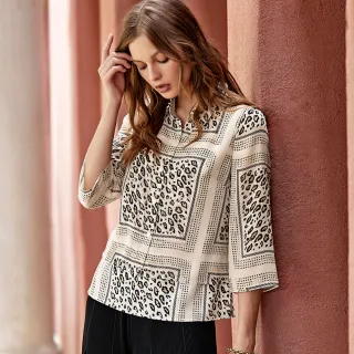 豹紋印花雪紡上衣-2色 歷史價格詳細信息