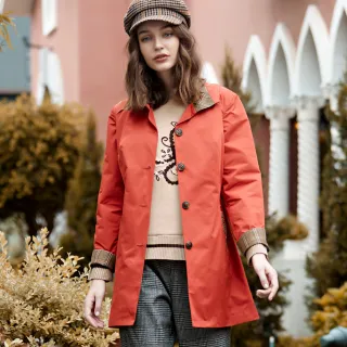 【ILEY 伊蕾】亮采幾何圖案漸層造型七分袖上衣1221281406(深藍) 歷史價格詳細信息