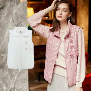 【ILEY 伊蕾】典雅條紋拼接雪紡絲光棉上衣(深藍色；M-2L；1222181202) 歷史價格詳細信息