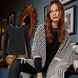 【ILEY 伊蕾】華麗貴氣蕾絲領造型絨毛針織斗篷1214064845(藍/粉) 歷史價格詳細信息