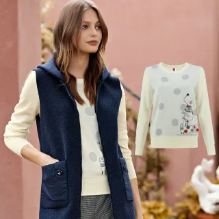 【ILEY 伊蕾】可拆皮草毛領毛料修身外套(淺黃；M-2L；1244314039) 歷史價格詳細信息