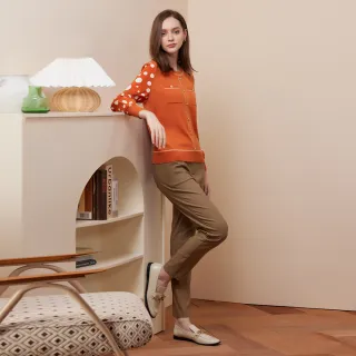 【ILEY 伊蕾】學院風格紋造型剪接垂墜荷葉褲裙(灰色；M-XL；1223422402) 歷史價格詳細信息