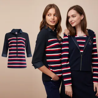 【ILEY 伊蕾】修身經典斜紋布直筒褲(深咖色；M-2L；1233026528) 歷史價格詳細信息