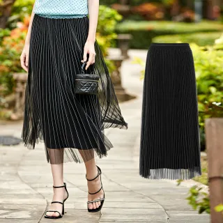 【ILEY 伊蕾】線條感撞色針織上衣(深藍色；M-2L；1234241602) 歷史價格詳細信息