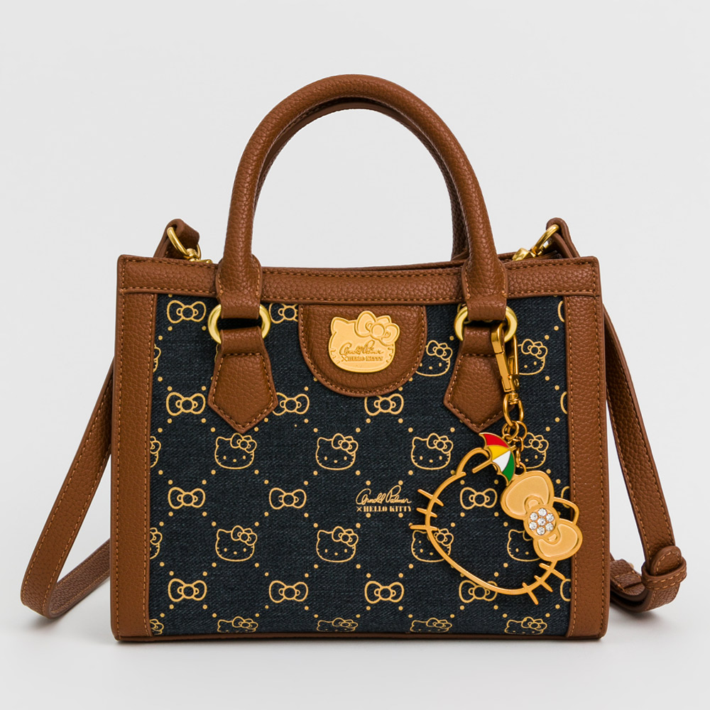 【Arnold Palmer 雨傘】手提包附長背帶 經典格紋系列(粉色) 歷史價格詳細信息