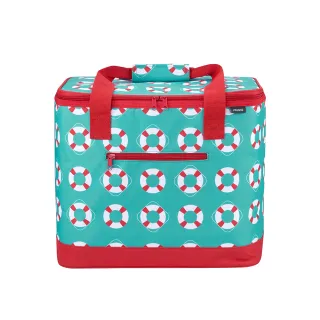 【ATUNAS 歐都納】手提寬口保冷保溫袋 (A1ACCC10 幾何粉/雙拉鍊/可折疊/防水內裡) 歷史價格詳細信息