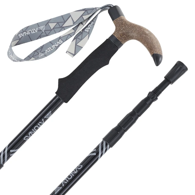 ATUNAS直把鋁合金三節快調避震登山杖135/62cm(直柄/快扣/手杖/徒步/爬山/雪地泥地) 歷史價格詳細信息