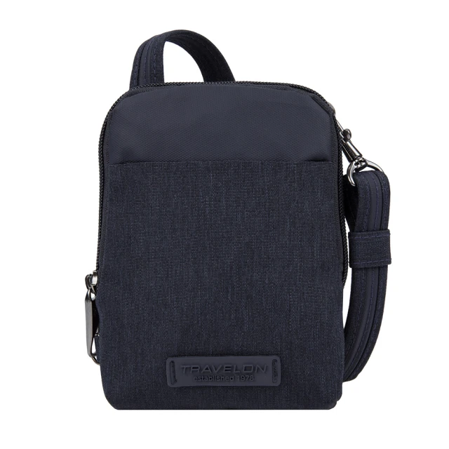 TRAVELON Metro 3層防盜隨身斜背包(黑) 歷史價格詳細信息