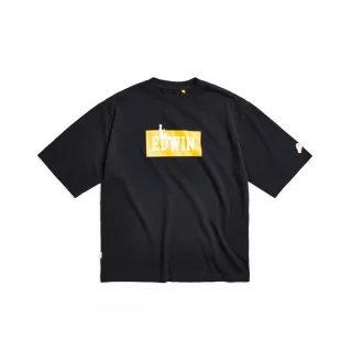 【EDWIN】男裝 橘標 大寬版拱型LOGO短袖T恤(銀灰色) 歷史價格詳細信息