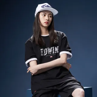 【EDWIN】男女裝 網路獨家↘晶片LOGO短袖T恤(墨綠色) 歷史價格詳細信息