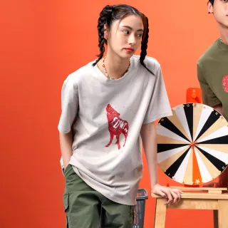 【EDWIN】男女裝 網路獨家↘狼嚎EDWIN短袖T恤(麻灰色) 歷史價格詳細信息