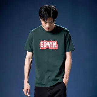 【EDWIN】男女裝 網路獨家↘塗鴉LOGO短袖T恤(深咖啡) 歷史價格詳細信息