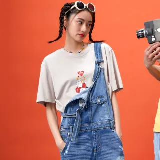 【EDWIN】男女裝 網路獨家↘手繪立扣LOGO短袖T恤(黑色) 歷史價格詳細信息