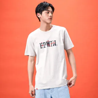 【EDWIN】男女裝 網路獨家↘插畫LOGO短袖T恤(丈青色) 歷史價格詳細信息