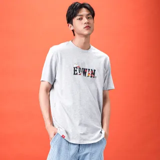 【EDWIN】男女裝 網路獨家↘手繪立扣LOGO短袖T恤(黑色) 歷史價格詳細信息