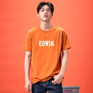 【EDWIN】男女裝 網路獨家↘手繪立扣LOGO短袖T恤(黑色) 歷史價格詳細信息