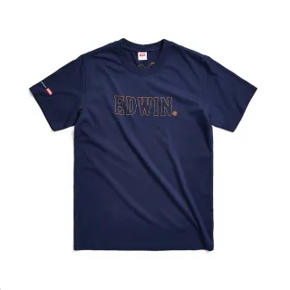 【EDWIN】男裝 紅日W印花寬版短袖T恤(黑色) 歷史價格詳細信息