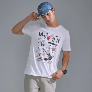 【EDWIN】男裝 EDGE 十周年復刻紀念款中直筒牛仔褲(原藍色) 歷史價格詳細信息