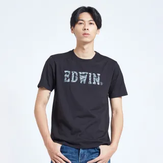 EDWIN 花紗植絨LOGO短袖T恤(白色)-男款【復刻款】 歷史價格詳細信息
