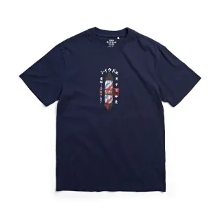 【EDWIN】男女裝 人氣復刻款 基本LOGO連帽長袖T恤(丈青色) 歷史價格詳細信息