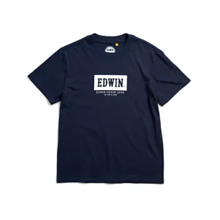 【EDWIN】男裝 人氣復刻款 印花貼口袋短袖T恤(黑色) 歷史價格詳細信息